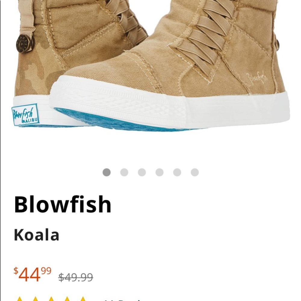 Blowfish koala sneakers camo